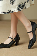Seralyn - Classic Leather Pumps