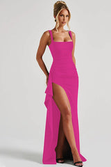 Aria – Elegant High-Slit Evening Dress