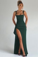 Aria – Elegant High-Slit Evening Dress