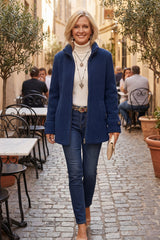 Alessia – Cosy Elegance Teddy Jacket