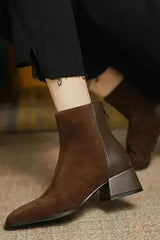 Frosted - Leather Boots