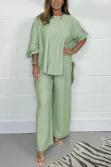 The Solaya – Relaxed Wide-Leg Set