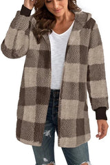 Mia - Checked Hoodie