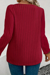 Elegant Casual - Plus Size Longsleeve