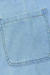 Marlowe - Casual Denim Pocket Dress