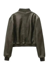 The Elegant Leather Jacket