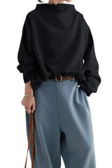 Yiota - Oversized round neck jumper for women