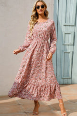 Rosabelle – Vintage Bloom Maxi Dress