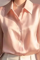 Satin Summer Blouse