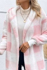 Mia - Checked Hoodie