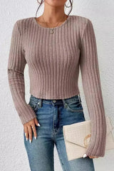 The Aria – Essential Ribbed Longsleeve