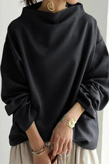 Yiota - Oversized round neck jumper for women