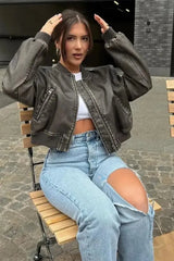 The Elegant Leather Jacket