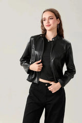 The Confident Leather Jacket