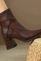 Goth-Inspired - Leather Boots