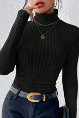 Knitted Turtleneck - Longsleeve