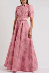 Rosalie – Embellished Elegance Maxi Dress
