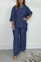 The Solaya – Relaxed Wide-Leg Set