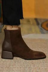 Frosted - Leather Boots