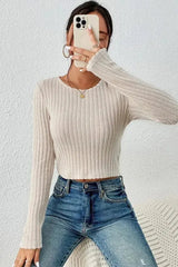 The Aria – Essential Ribbed Longsleeve