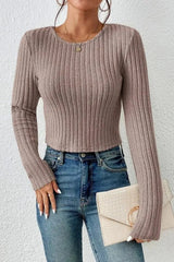 The Aria – Essential Ribbed Longsleeve