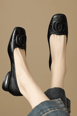 Noiréa - Luxe Leather Pumps