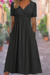 Elisea – Elegant Flow Midi Dress