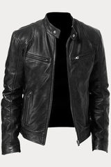 The Sleek Leather Jacket