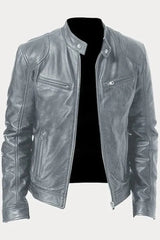 The Sleek Leather Jacket