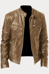 The Sleek Leather Jacket