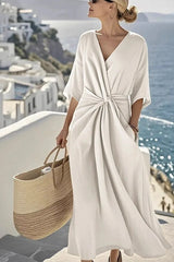 Carla - Folded A-Line Dress