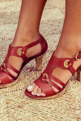 Aurelia - Chic Strappy Heeled Sandals