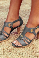 Aurelia - Chic Strappy Heeled Sandals