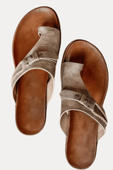 Marisa - Vintage Cross-Strap Comfort Sandals