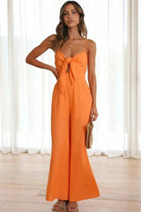 The Sunset Bloom – Cutout Jumpsuit
