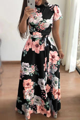 Noirabelle – Midnight Bloom Maxi Dress