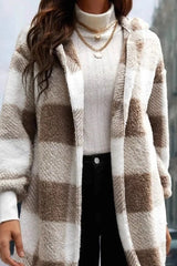 Mia - Checked Hoodie