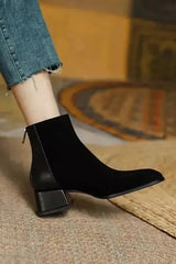 Frosted - Leather Boots