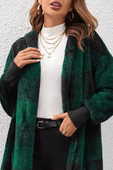 Mia - Checked Hoodie