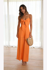 The Sunset Bloom – Cutout Jumpsuit