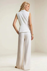 The Capri – White Luxe Suit