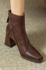 Goth-Inspired - Leather Boots