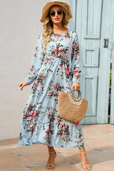 Rosabelle – Vintage Bloom Maxi Dress