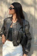 The Elegant Leather Jacket