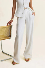 The Capri – White Luxe Suit
