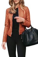 The Confident Leather Jacket
