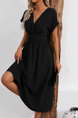 Elowen – Timeless Waist-Tie Midi Dress
