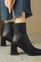 Goth-Inspired - Leather Boots