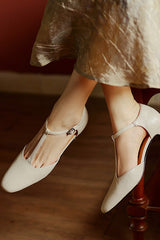 Marovelle - Vintage Leather Pumps