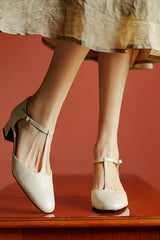 Marovelle - Vintage Leather Pumps